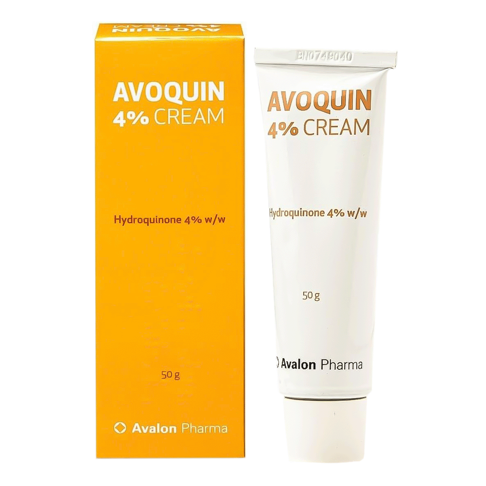 كريم افوكين هيدروكينون 4% افالون فارما - 50 جم