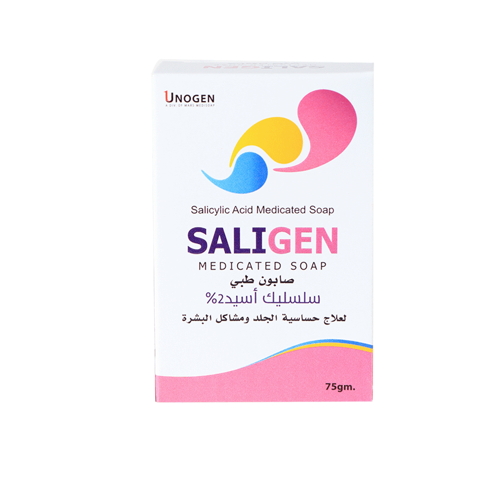 اونوجين صابونة سالجين لعلاج حب الشباب - 75 جم
