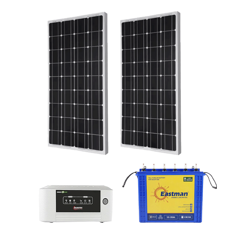 باكج نظام الطاقة الشمسية المنزلي