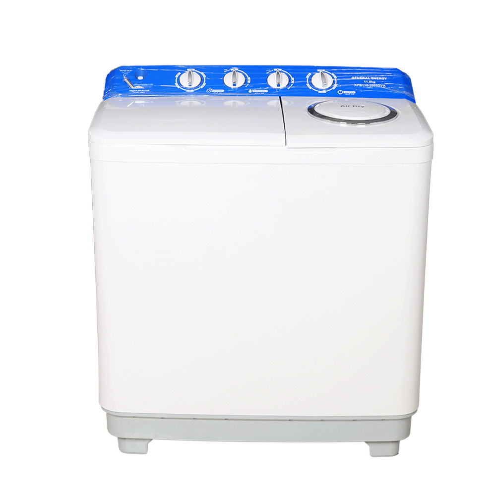غسالة نصف أوتوماتيك ماس حوضين بسعة 11 كجم - موديل XPB110-2009SVA