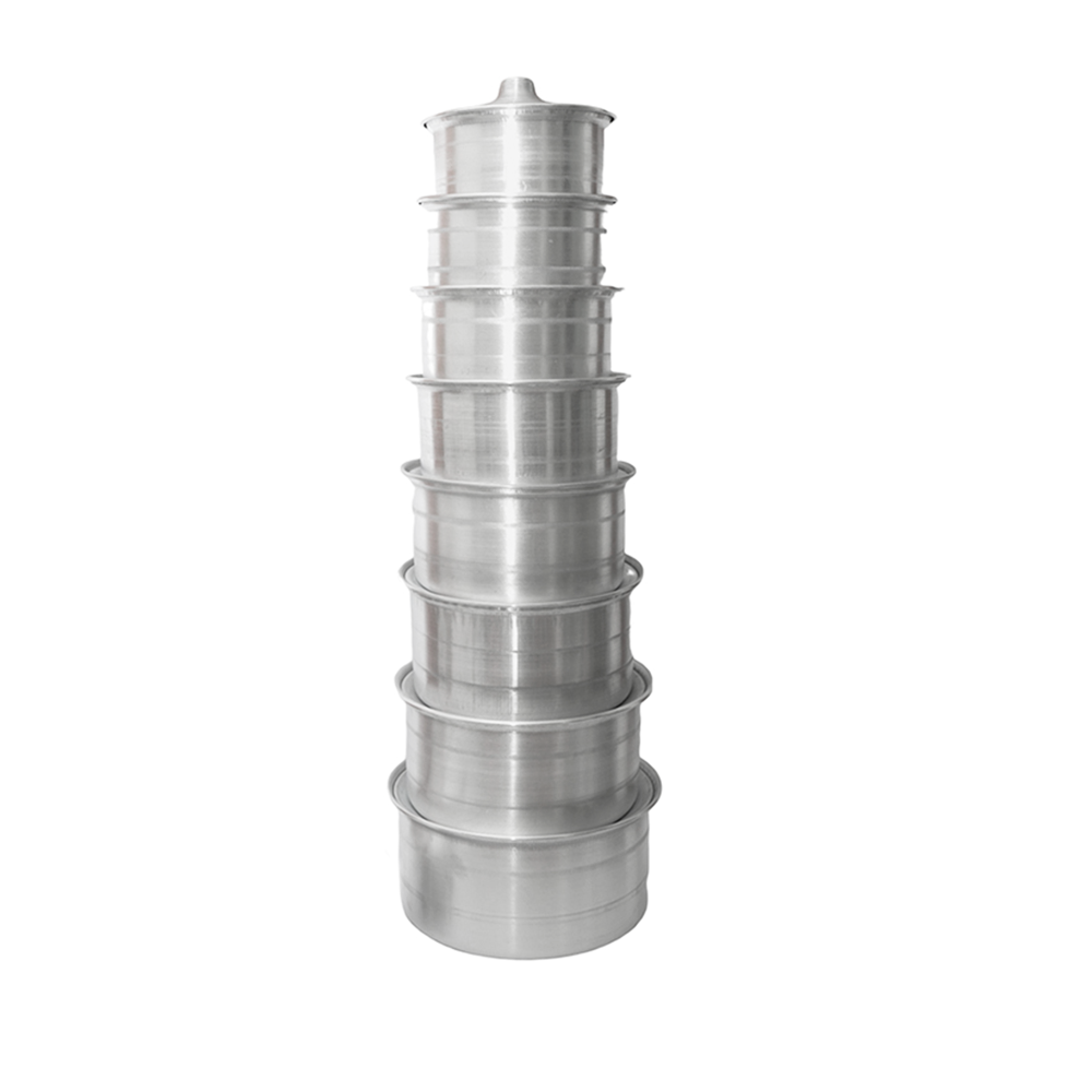 أواني طهي من الألومنيوم - 8 قطع