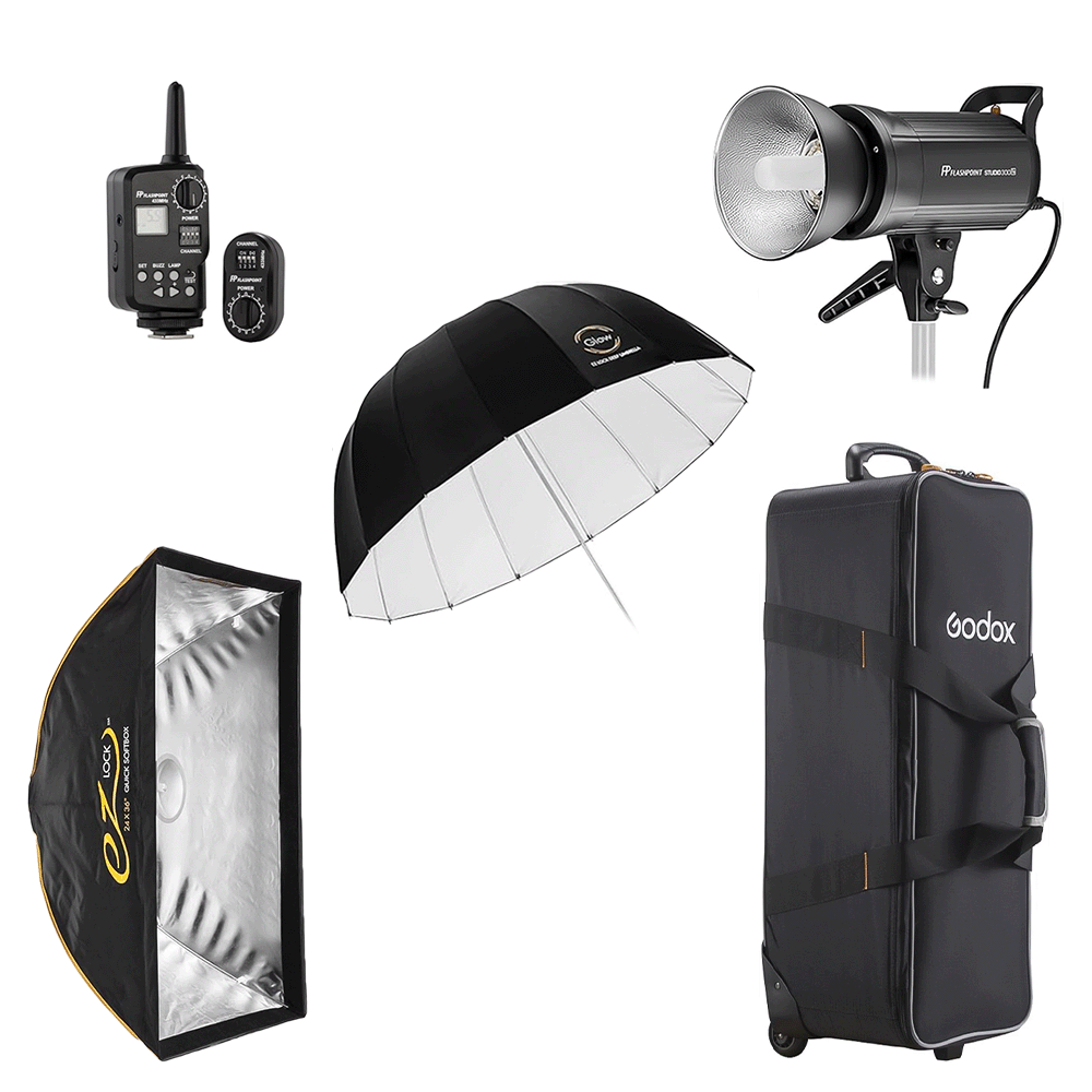 جودوكس إضاءة الاستوديو مع ملحقات - موديل SK300II