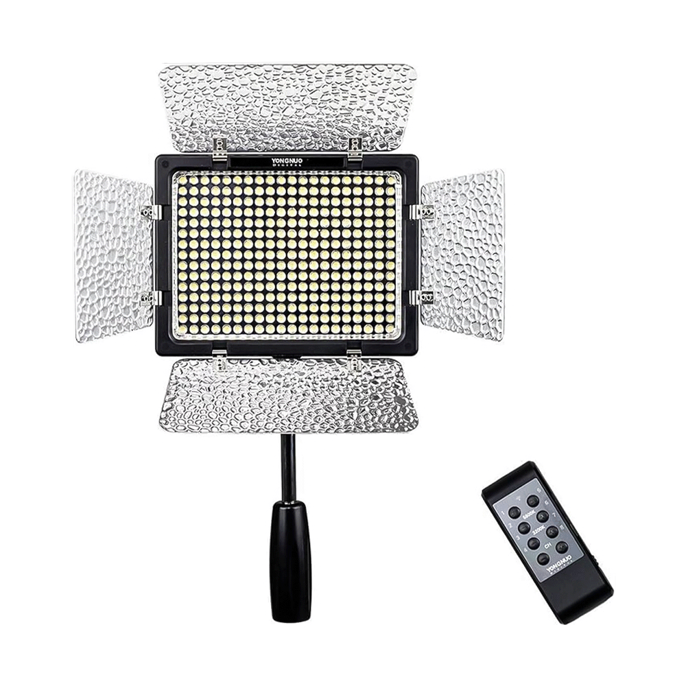 يونغنو مصباح فيديو مع تحكم عن بُعد - موديل ‎ YN-300 III