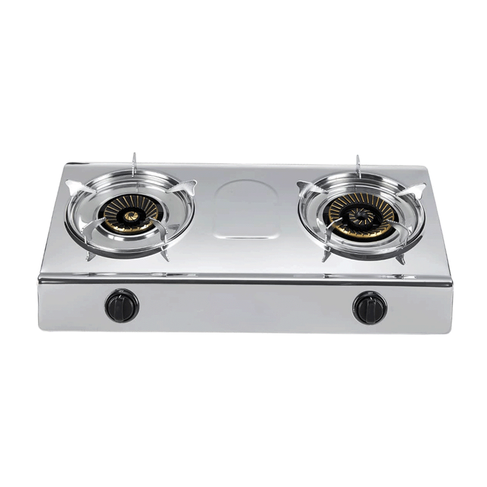 رويالكس موقد غاز ذو شعلتين - موديل 2-04SRE
