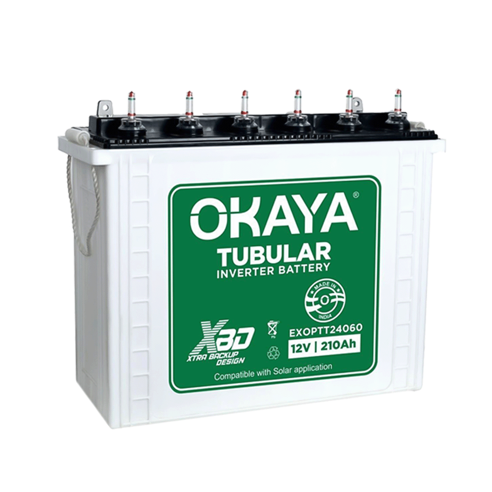 أوكايا بطارية أنبوبية سعة 210 أمبير - موديل EXOPTT24060