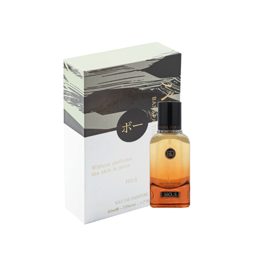 بانافع للعود عطر بخاخ ياباني رقم 5 أو دو بارفان للجنسين - 50 مل