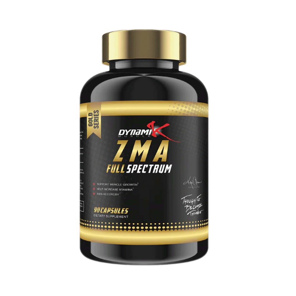 ديناميك ماسل مكمل غذائي ديناميك زد إم إيه فل سبيكتروم لدعم نمو العضلات - 90 كبسولة