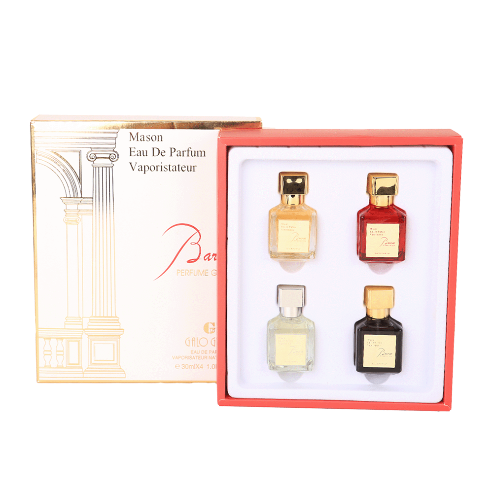 باكج غالوغاري عطور ميني باكرات روج أو دو بارفان للنساء 30 مل × 4 - موديل 55013