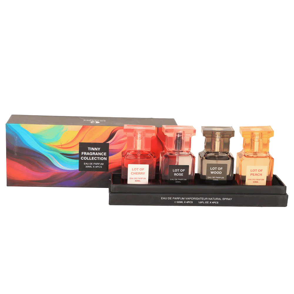 باكج تيني فراغرانس كولكشن عطور ميني لوت أوف أو دو بارفان للنساء 30 مل × 4 - موديل 55037