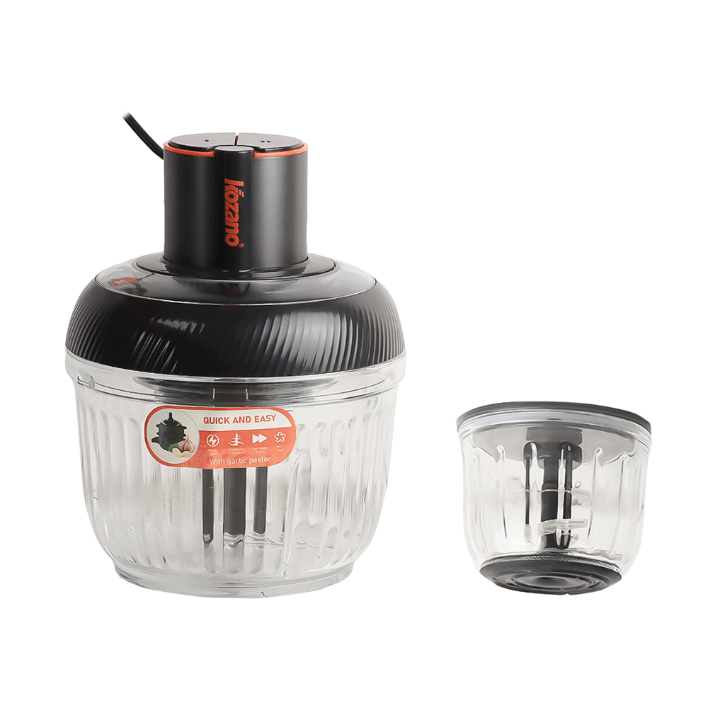 كوزانو فرامة طعام كهربائية 3×1 بقوة 300 واط و سعة 2.5 لتر - موديل KC6