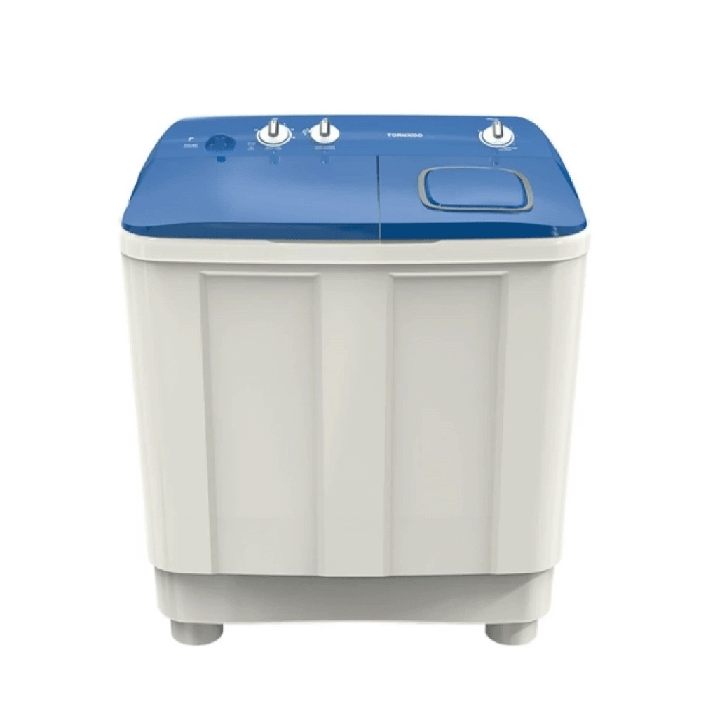 تورنادو غسالة حوضين نصف أوتوماتيكية 12 كجم قوة 550 واط - موديل TMH-HS12C-WB
