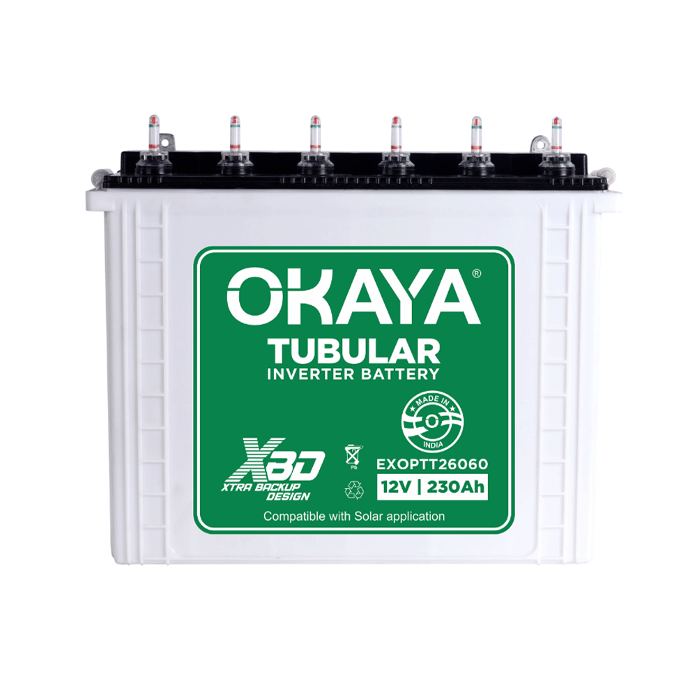 اوكايا بطارية - سعة 230أمبير موديل - EXOPTT26060