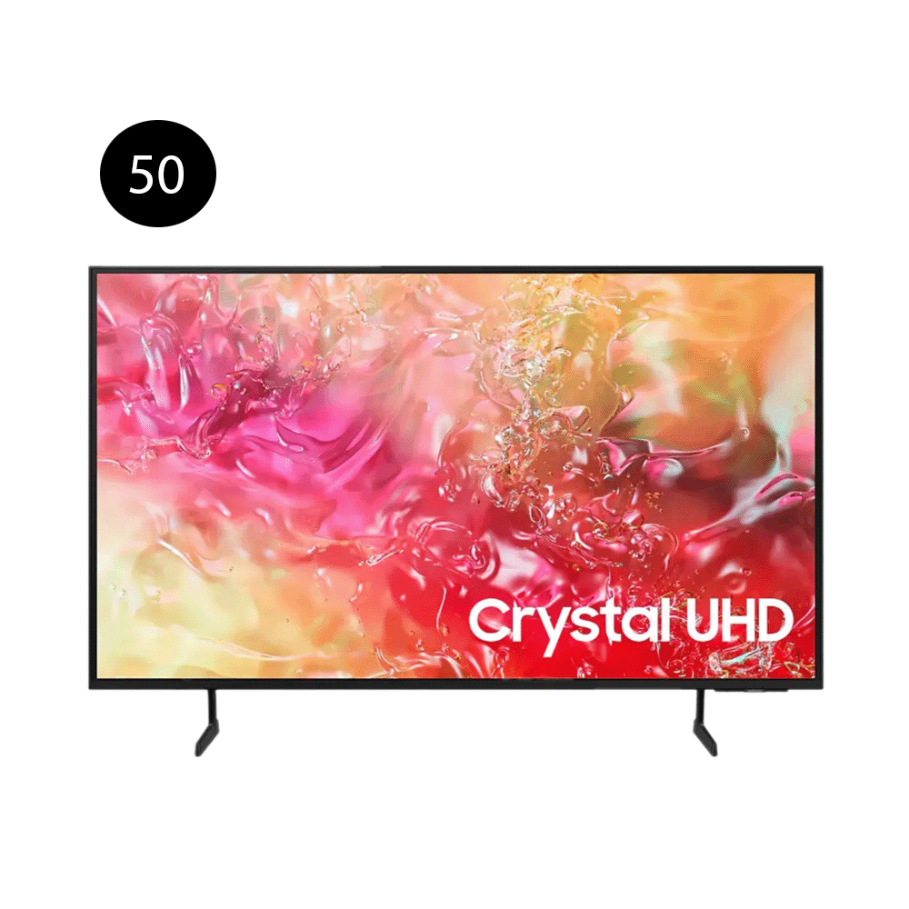سامسونج تلفزيون 50 بوصة سمارت 4K كريستال - موديل UA50DU7000UXTW