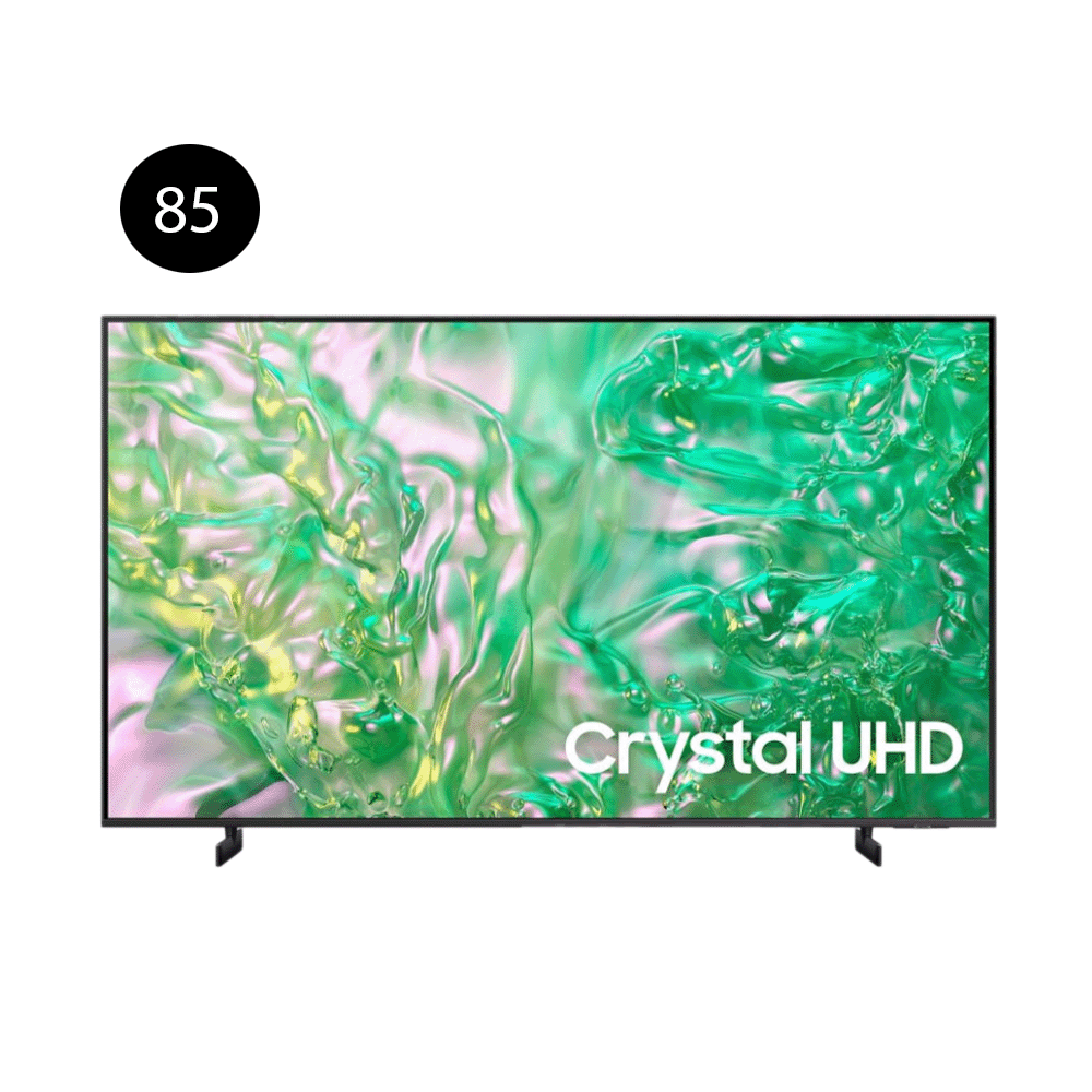 سامسونج تلفزيون 85 بوصة سمارت 4K كريستال - موديل UA85DU8000UXTW