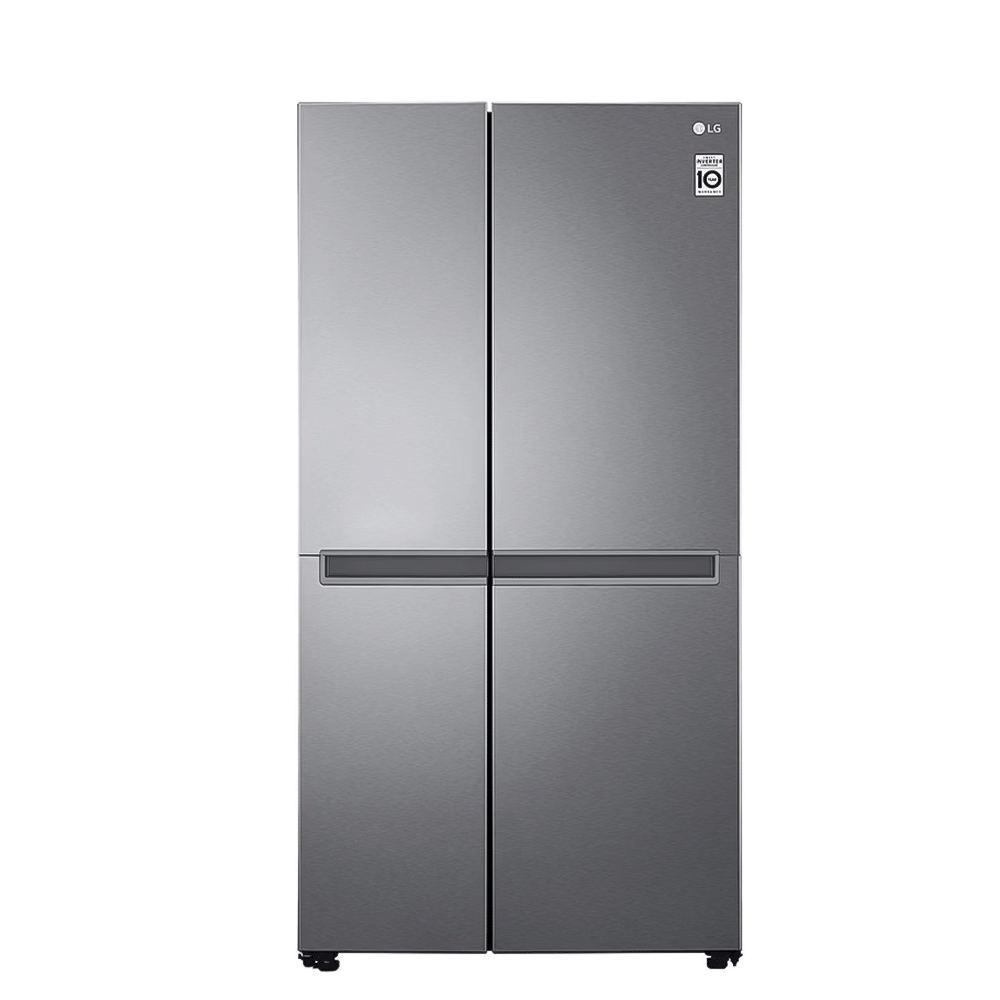 ال جي ثلاجة كهربائية 4 أبواب سعة 688 لتر و قوة 520 واط انفيرتر - موديل GC-B257JLYL