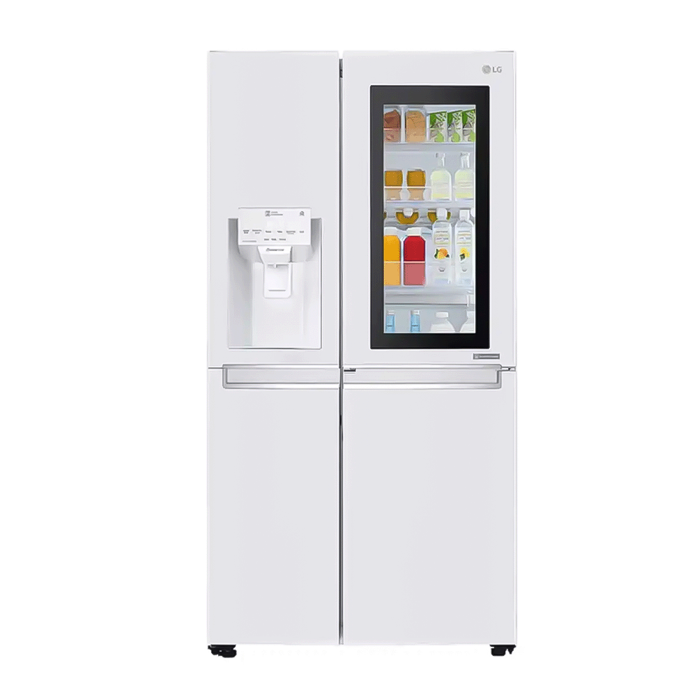 ال جي ثلاجة كهربائية 3 أبواب سعة 674 لتر وقوة 520 واط مع موزع مياه - موديل GR-X260JQGW