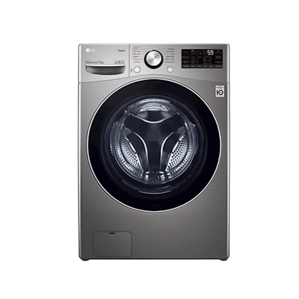 ال جي غسالة كهربائية تعبئة أمامية اتوماتيكية سعة 15 كجم وقوة 1200 واط - موديل F0L9DYP2S