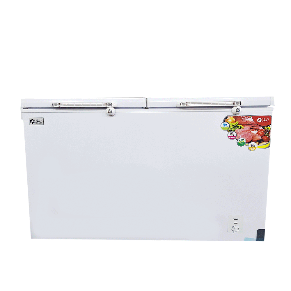 اكاي فريزر نظامين بسعة 363 لتر و قوة 180 واط - موديل BDW-363-AKE