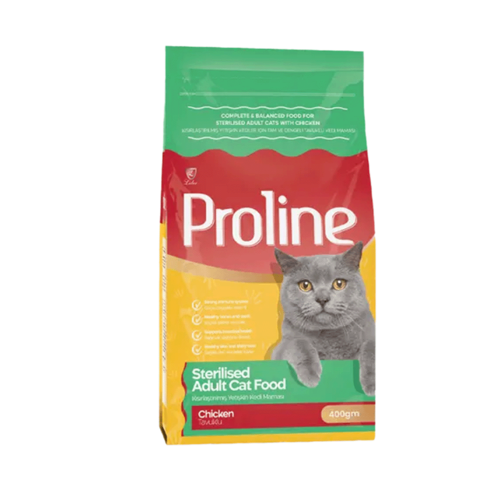 برولاين طعام جاف للقطط البالغة بالدجاج - 400 جم