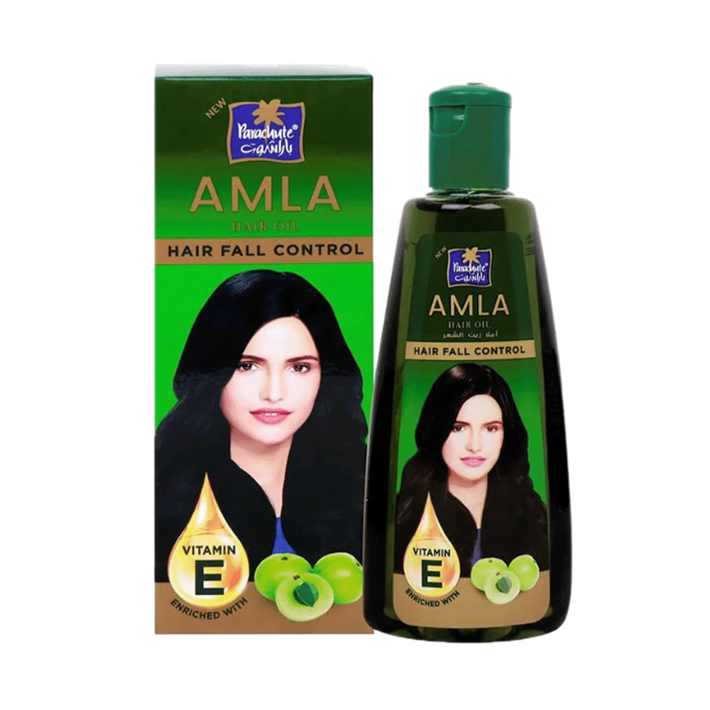 باراشوت املا زيت الشعر بفيتامين هـ مع جوز الهند واللوز لمنع تساقط الشعر - 200 مل