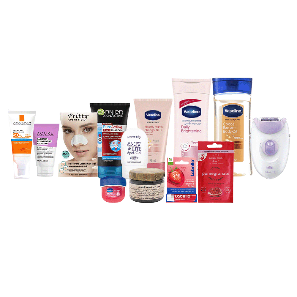باكج العناية الشخصية والجمال 7 * 1