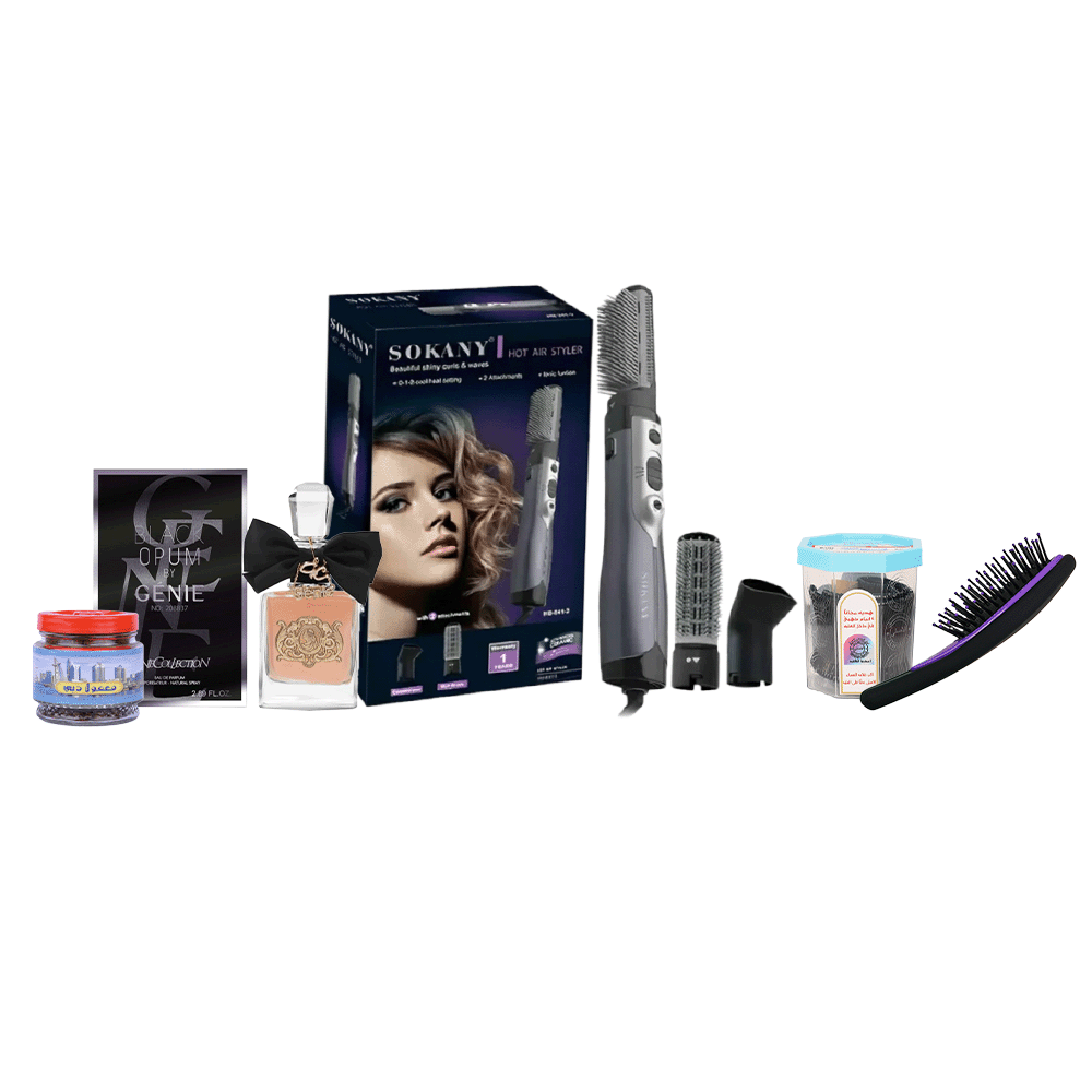 باكج تصفيف وتجميل الشعر 5 * 1