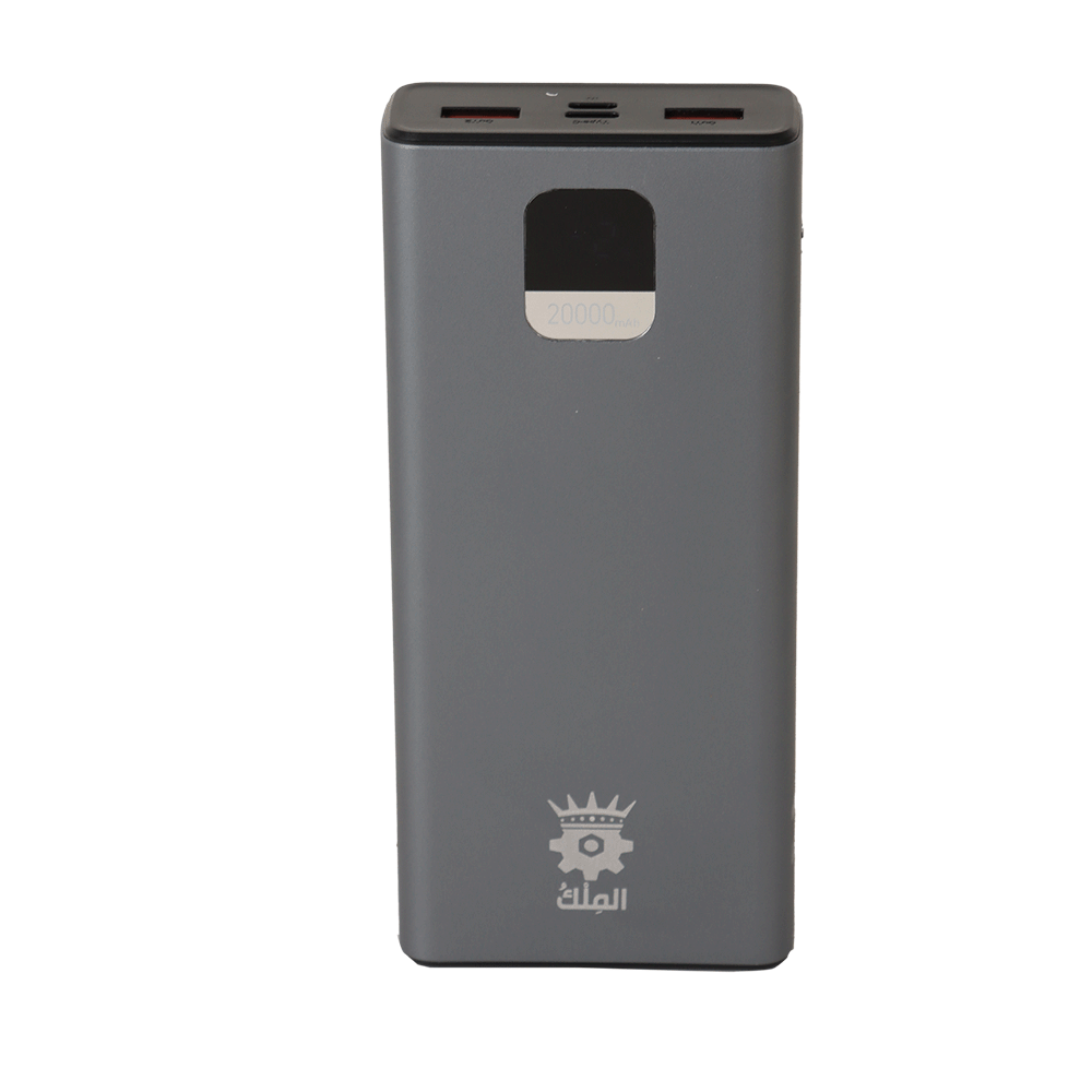 الملك باور بانك بخاصية الشحن السريع 20000 مللي امبير - موديل K102