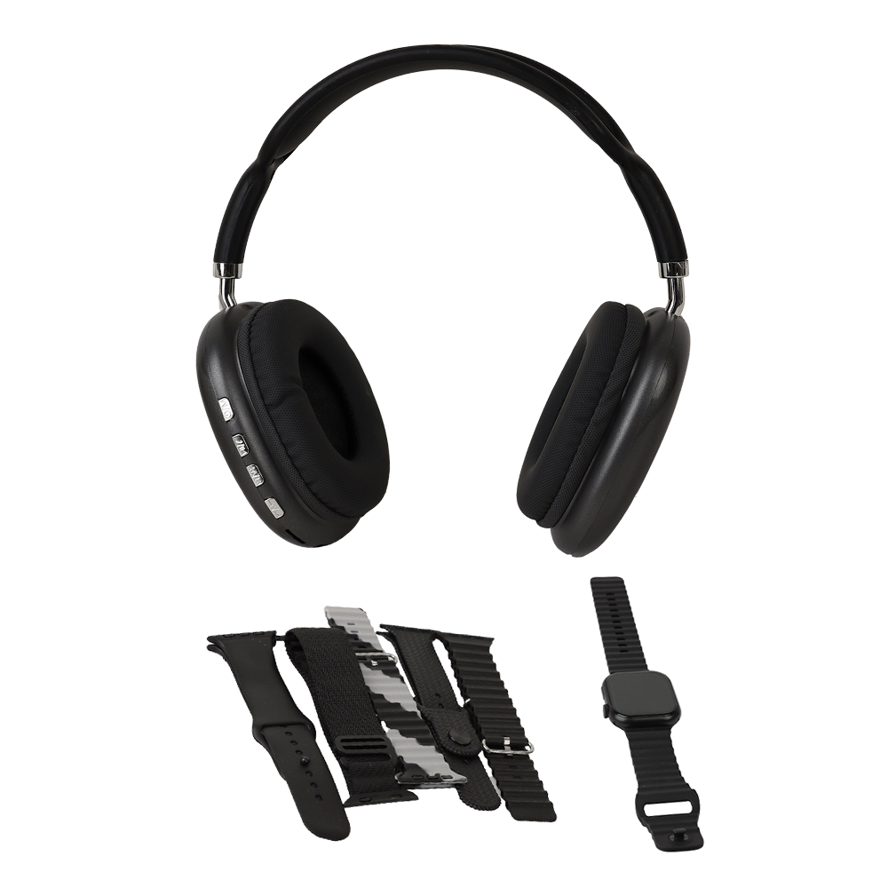 الترا 2P9 ساعة ذكية مع سماعة رأس لأسلكية - موديل P9