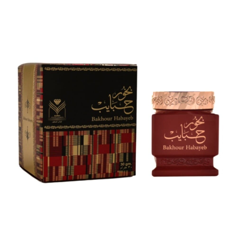 الماس للعطور بخور حبايب - 30 جم
