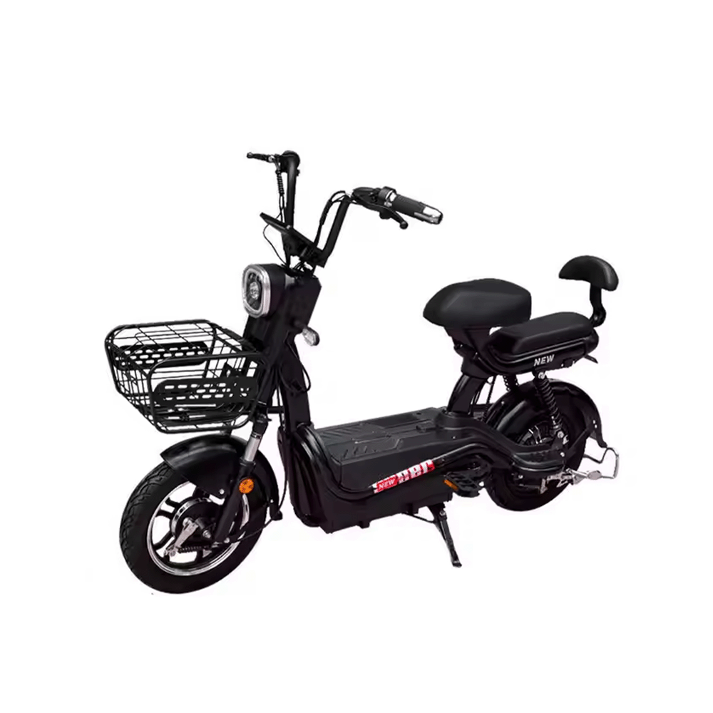 غوانغشيان درّاجة كهربائية قوة 350 واط و جهد 48 فولت موديل D35 - أسود
