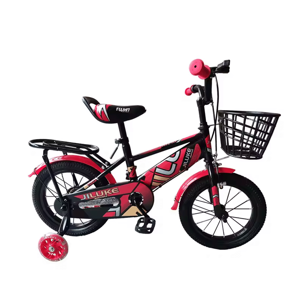 جريتريفال دراجة هوائية حمراء للأطفال - مقاس 12
