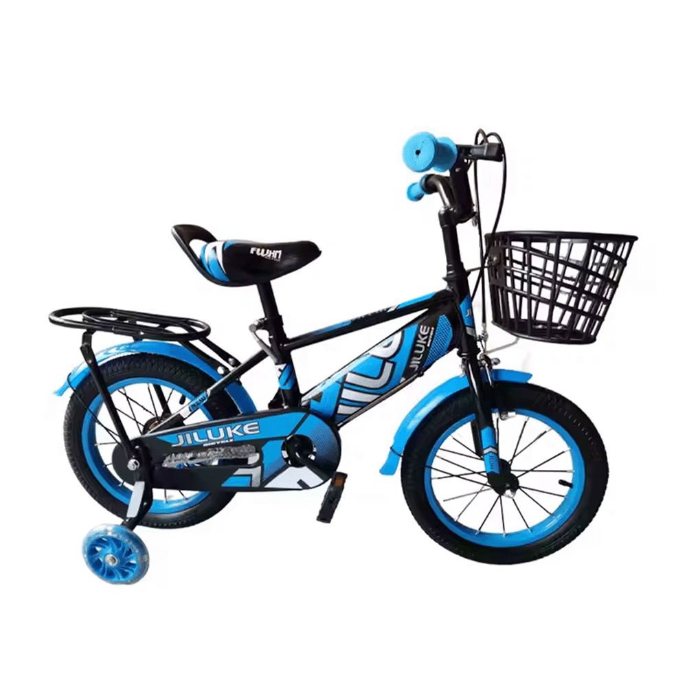 جريتريفال دراجة هوائية زرقاء للأطفال - مقاس 12
