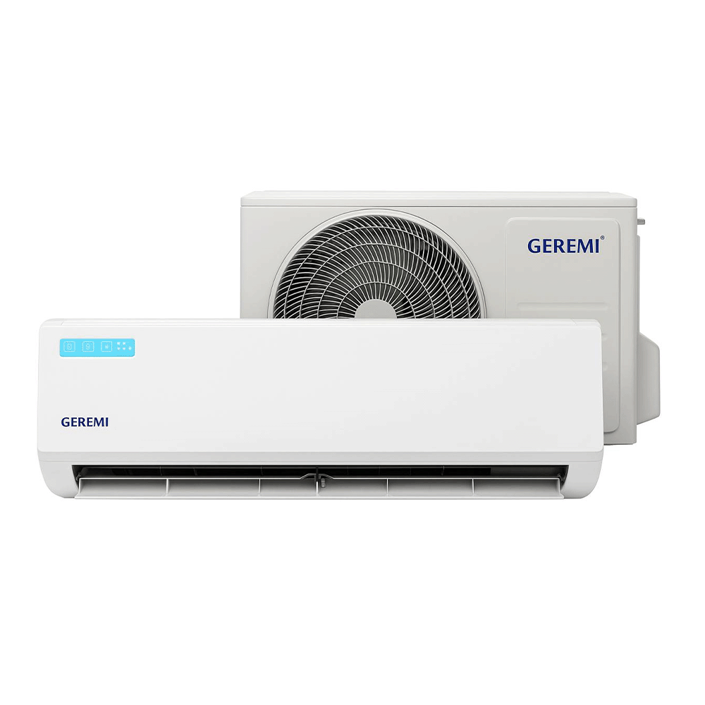 مكيف جيرمي بسعة طن ونصف انفرتر - أبيض