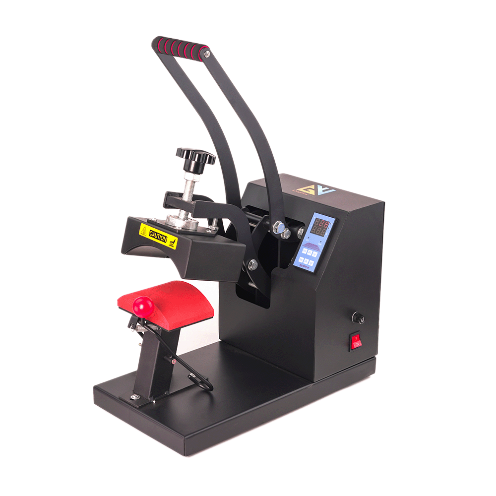 مكبس حراري للطباعة على القبعات قوة 400 واط وجهد 220 فولت 

