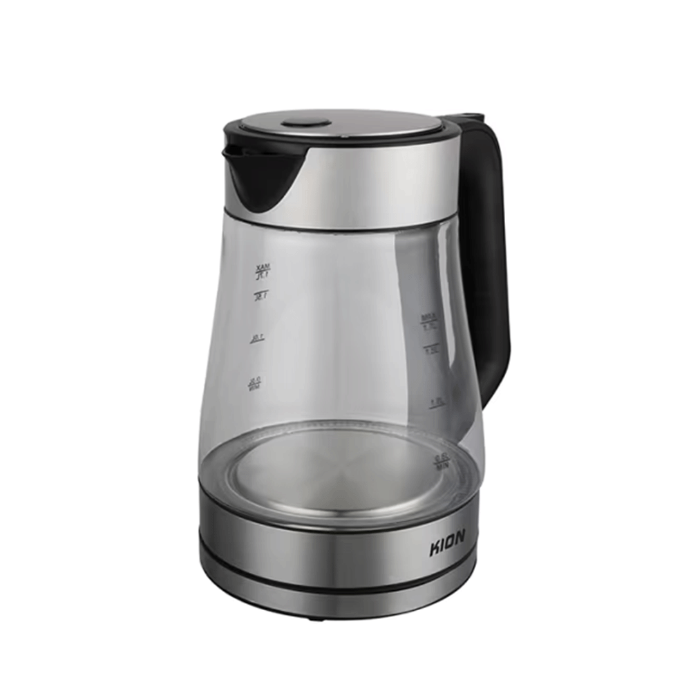 كيون غلاية كهربائية زجاجية سعة 1.7 لتر وقوة 2200 واط - موديل BWK17G522B0