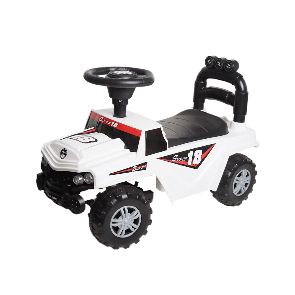 سيارة دفع للأطفال بمقود ومسند ظهر – موديل 1188