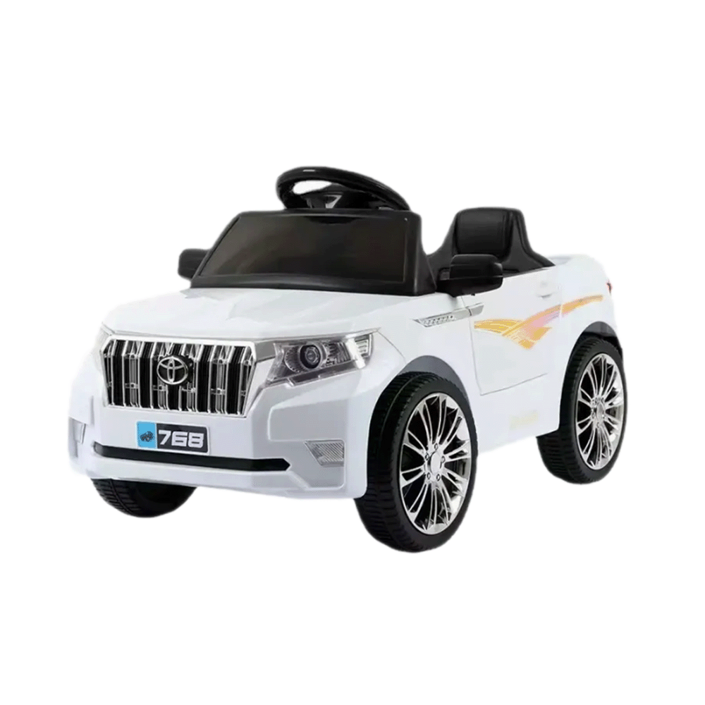 سيارة كهربائية للأطفال موديل MLB-768 - أبيض