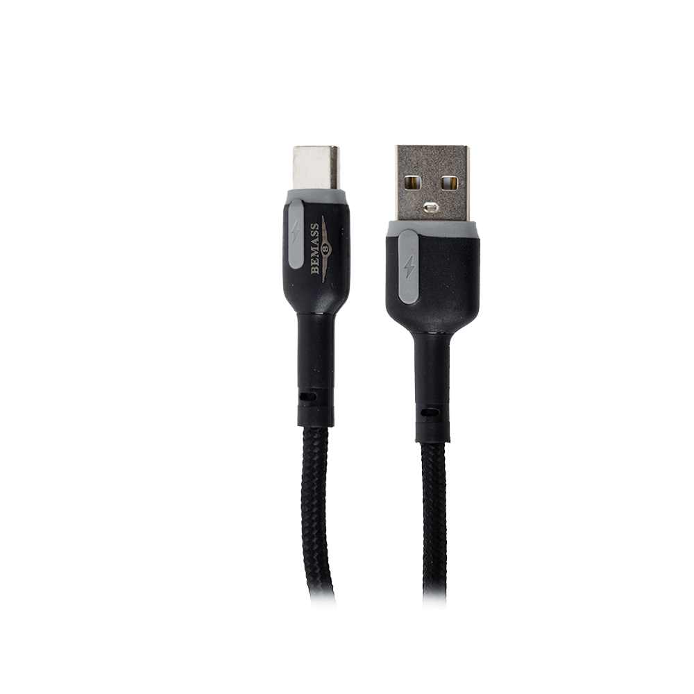 بيماس كابل شحن سريع تايب سي بقدرة 2.4 أمبيروجهد 5 فولت - موديل BS532