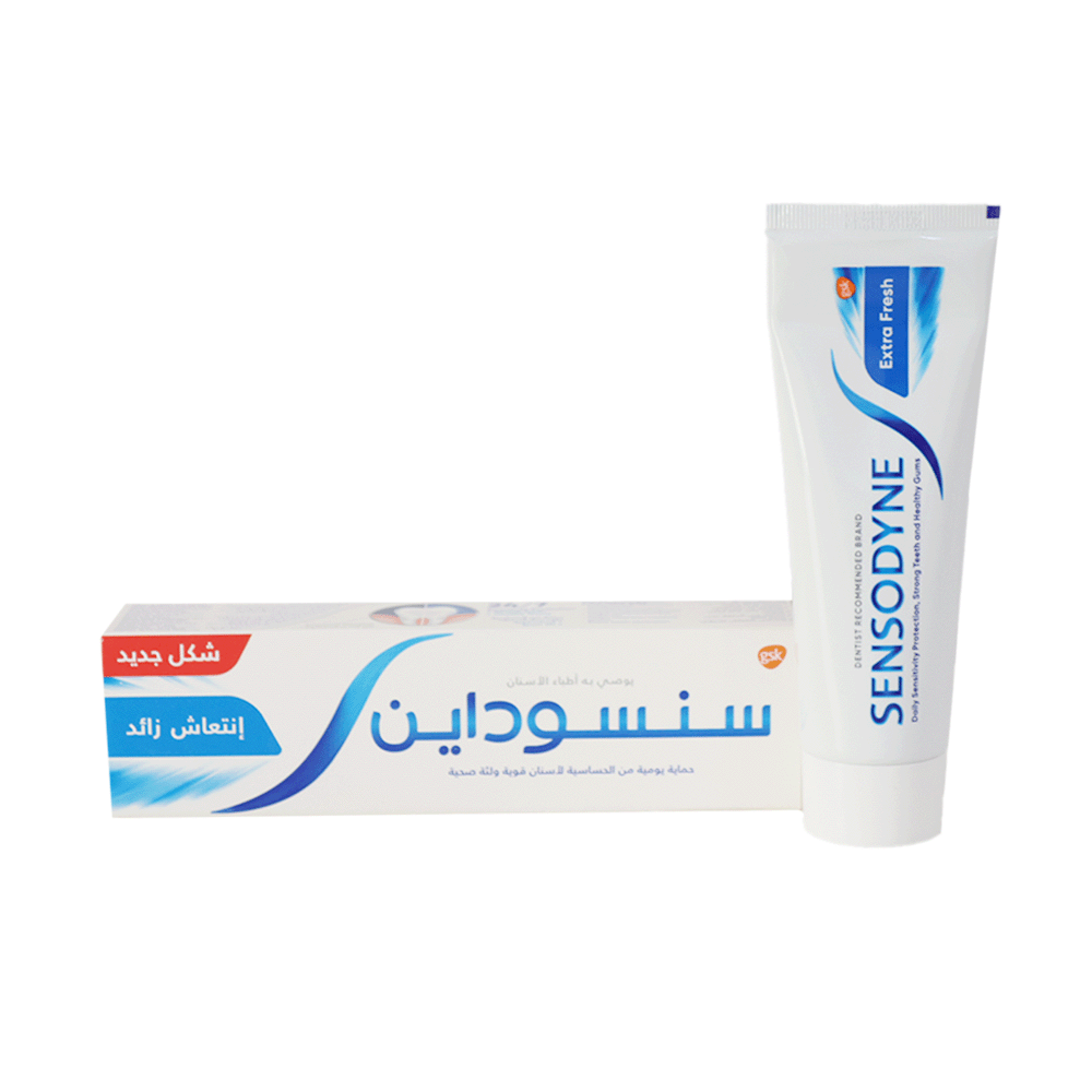 سنسوداين معجون اسنان انتعاش زائد وحماية يومية من الحساسية لأسنان ولثة صحية - 75 مل