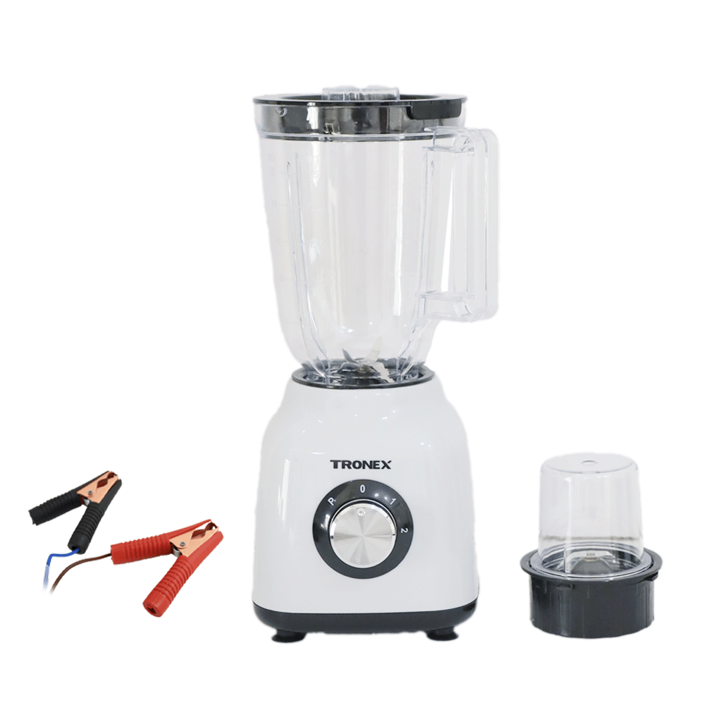 ترونكس عصارة كهربائية 2 × 1 بسعة 1500 مل وقوة 350 واط و جهد 12 فولت - موديل TX-5373DC