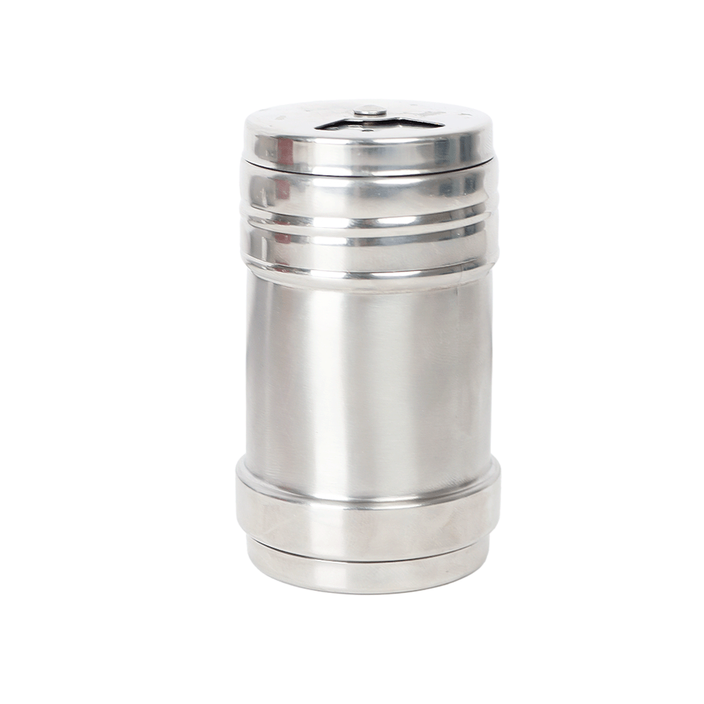 حافظة رش بهارات استيل حجم صغير