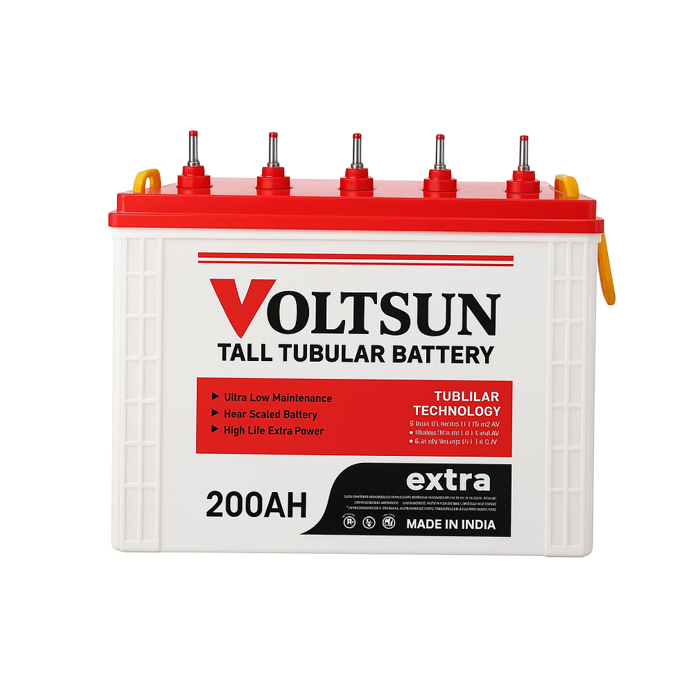 فولت صن بطارية بسعة 200 امبير C10 بجهد 12 فولت