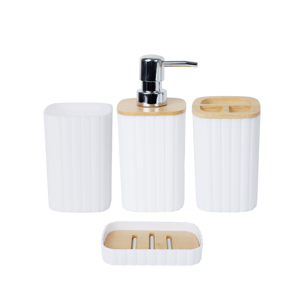 مجموعة اكسسوارات الحمام 4 قطع - موديل AL10603