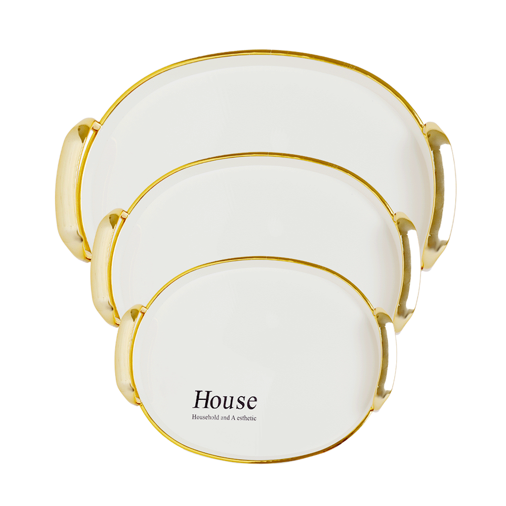 طقم معاشرتقديم أكريليك فاخر3 قطع - موديل AL10215