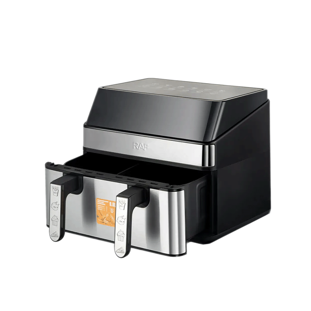 راف قلاية هوائية مزدوجة سعة 8.5 لتر وقوة 2000 واط - موديل R.5270