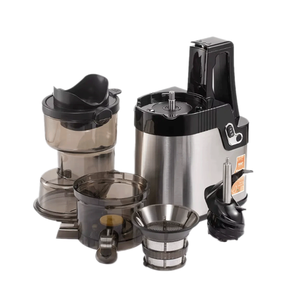 راف عصارة فواكه بتقنية الضغط البطيء سعة 200 مل وقوة 250 واط - موديل R.2702