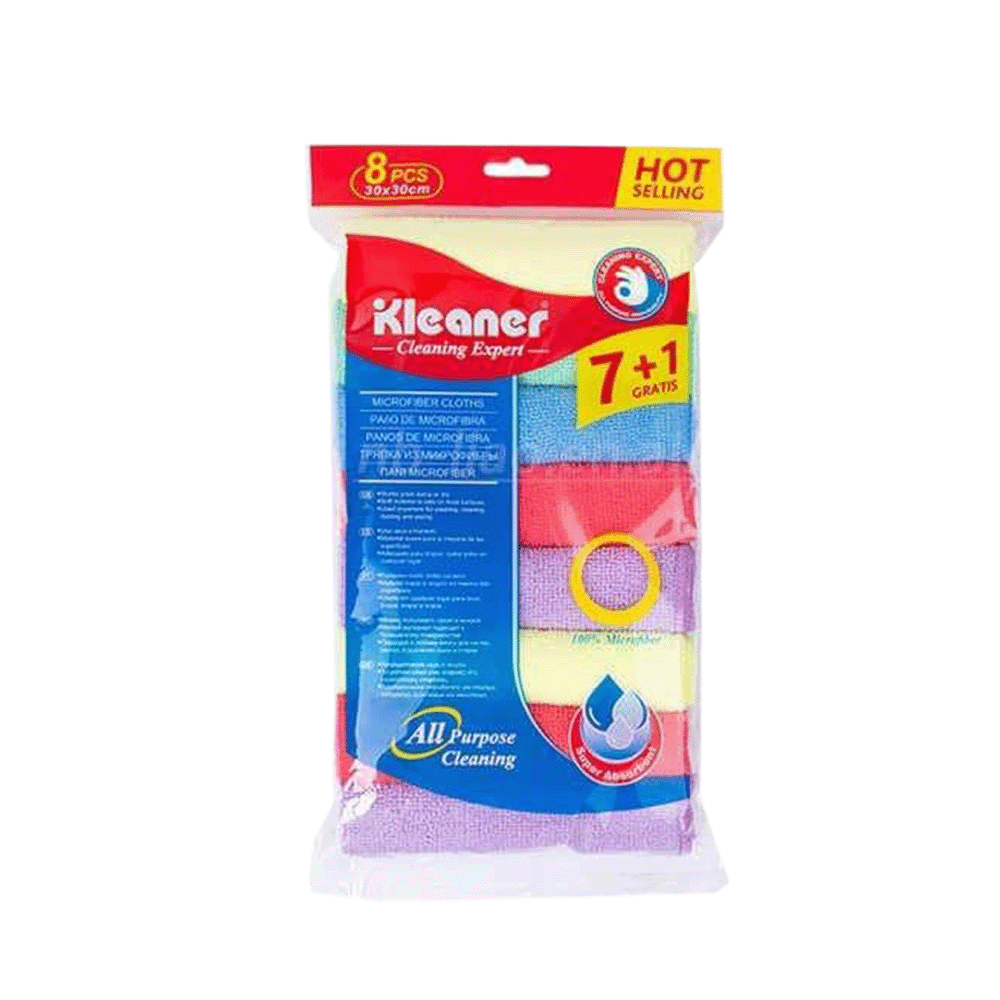 كلينر مناشف قماش للتنظيف متعددة الإستخدام 8 قطع - موديل GSG006