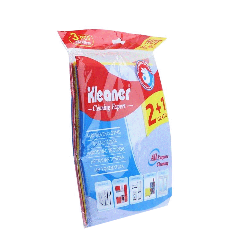 كلينر مناشف قماش للتنظيف متعددة الإستخدام 3 قطع - موديل GSG007