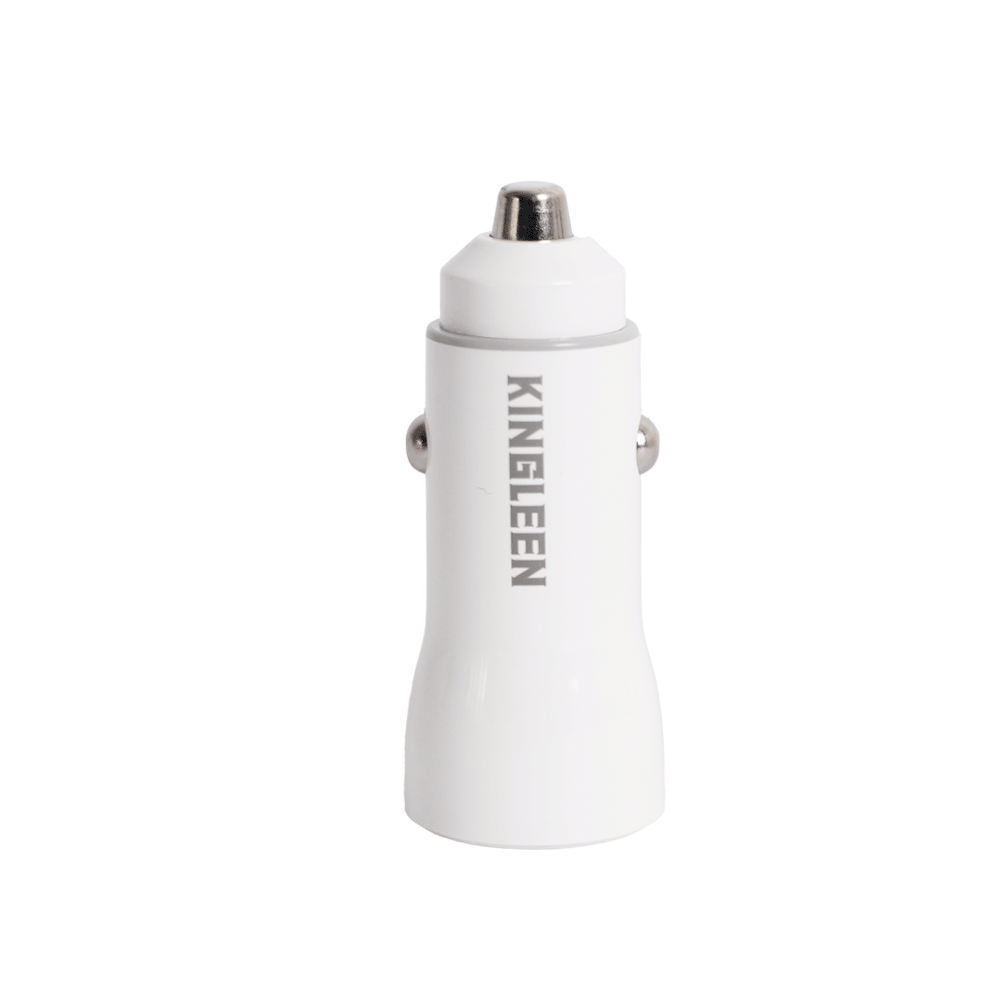 كينج لين شاحن سياره بقوه 38W لون أبيض - موديل C921