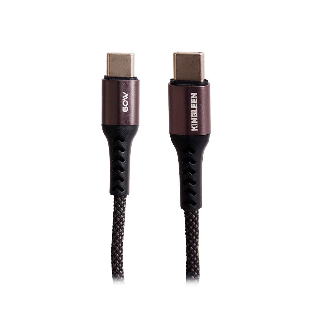 كينج لين توصيله قماش تايبسي تايبسي بقوه 60W موديل K69c - أسود